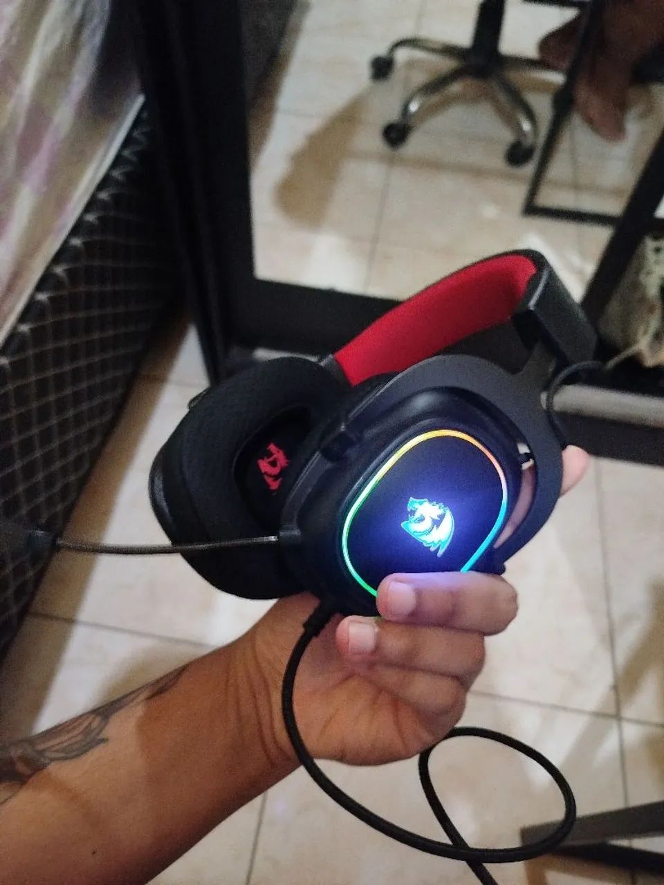 Headset red dragon 7.1 - Foto 2