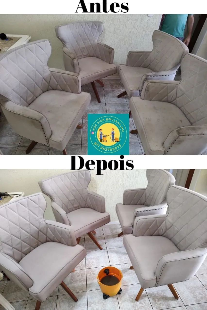 Limpeza e Higienização de Estofados  - Foto 5