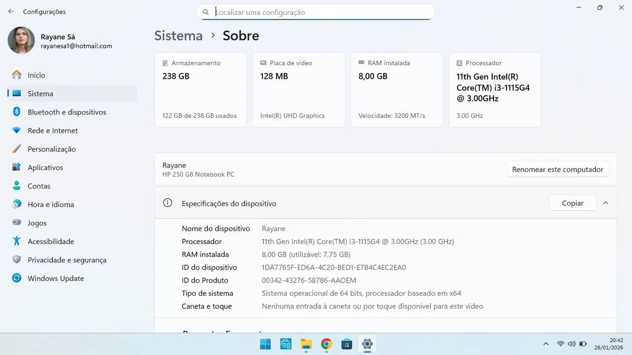 Notebook HP Intel i3 - Foto 4