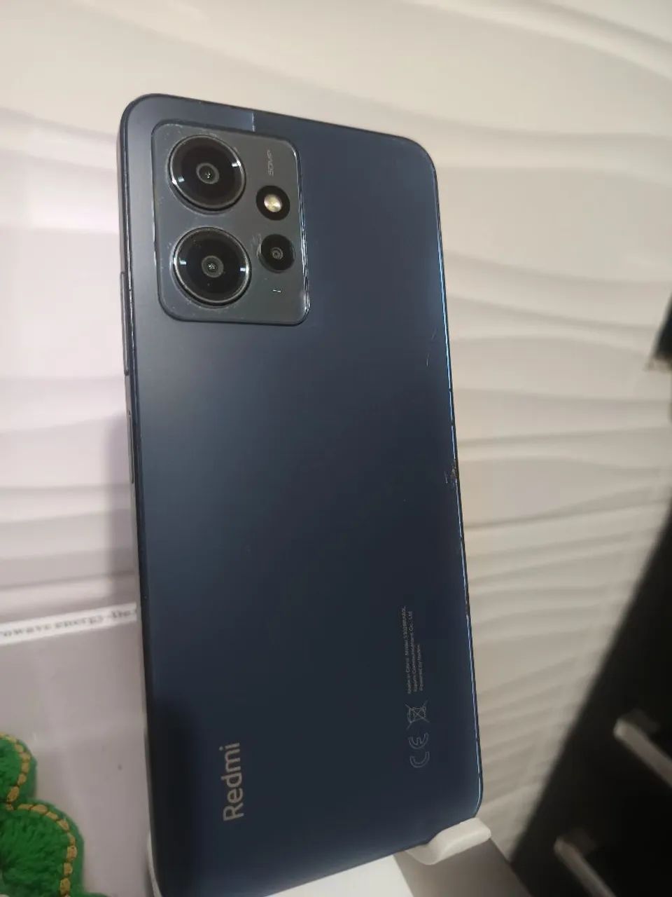Redmi Note 12 128GB funcionando - tela trincada - Foto 3