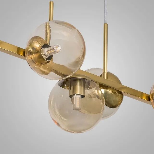 Pendente Mousse Retangular Âmbar  - Foto 2