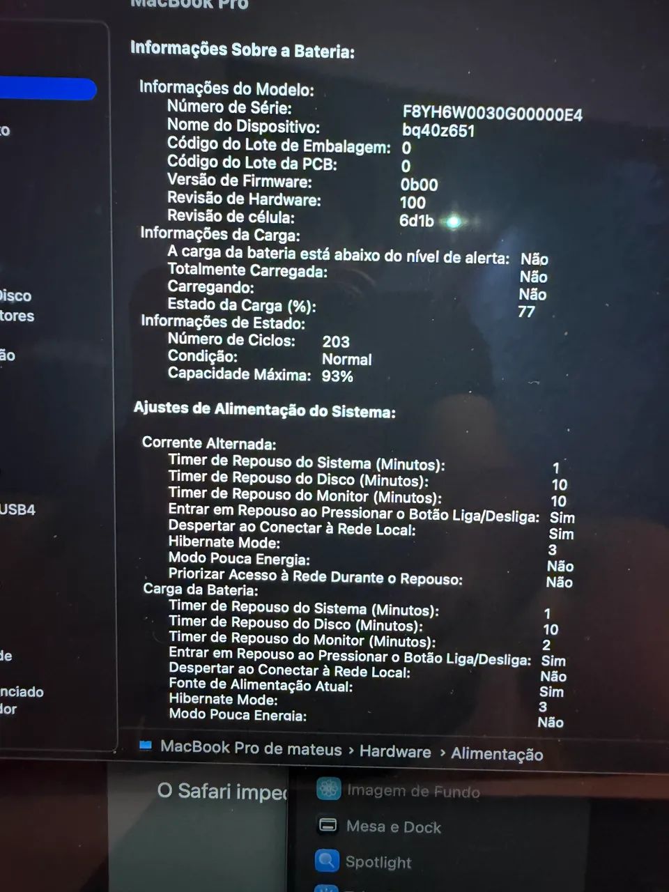 Macbook pro m3 pro 18gb - Foto 4