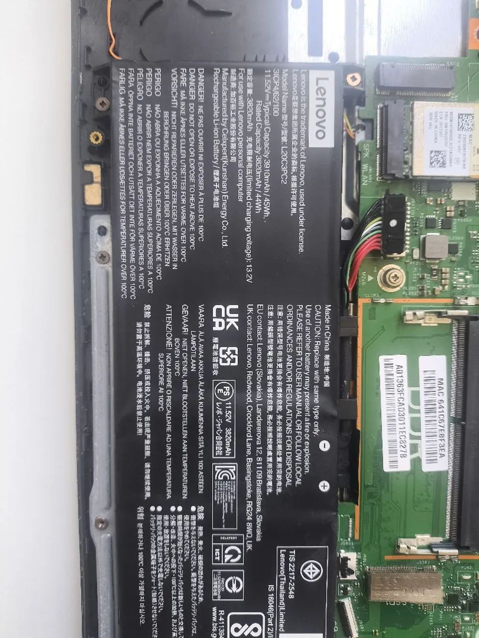 Notebook gamer com defeito Idea pad gaming 3 - Foto 2