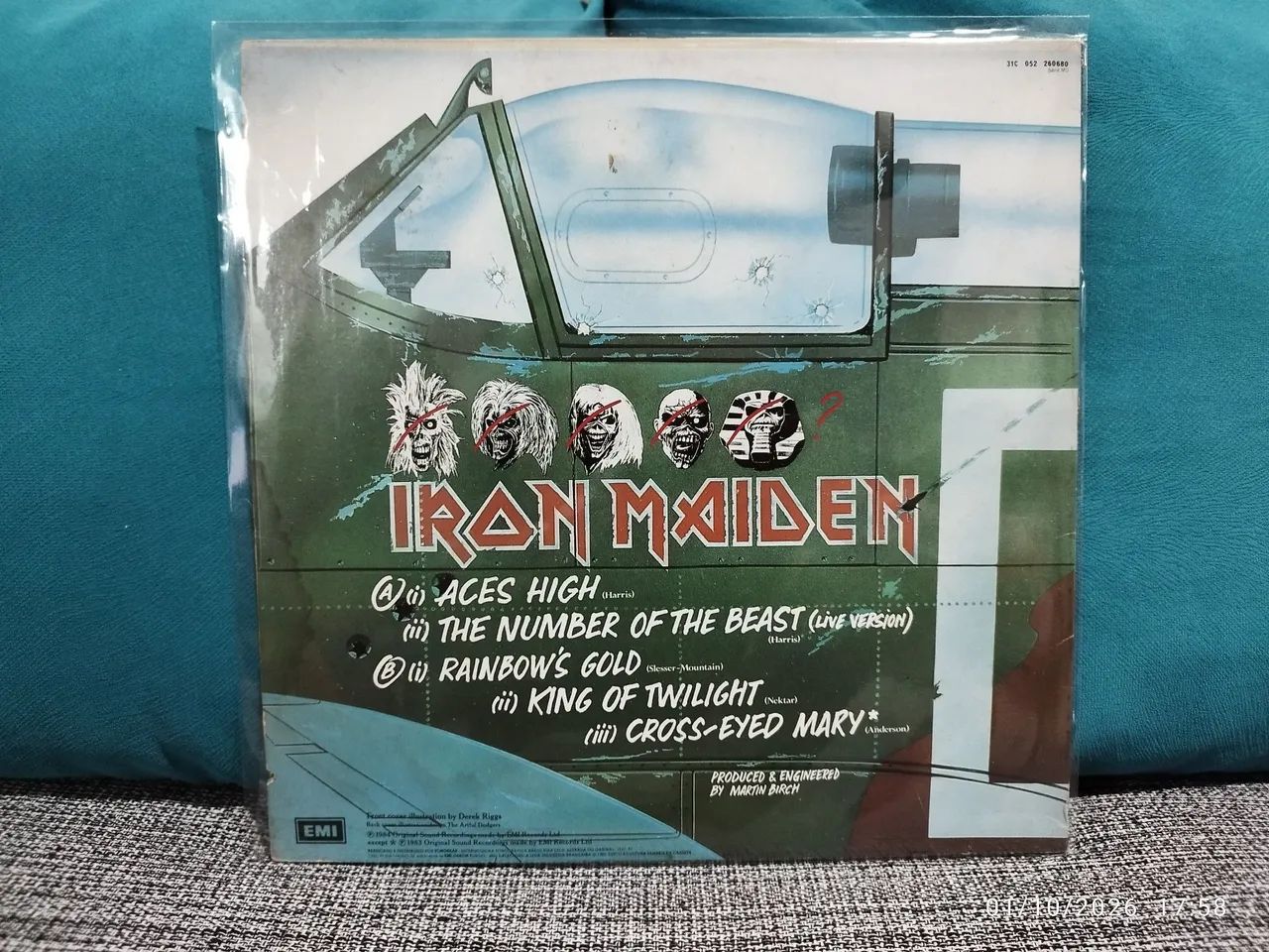 LP Iron Maiden  - Foto 2