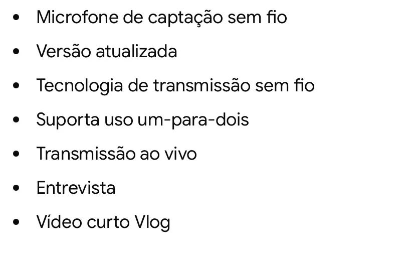 Microfone de lapela  - Foto 3