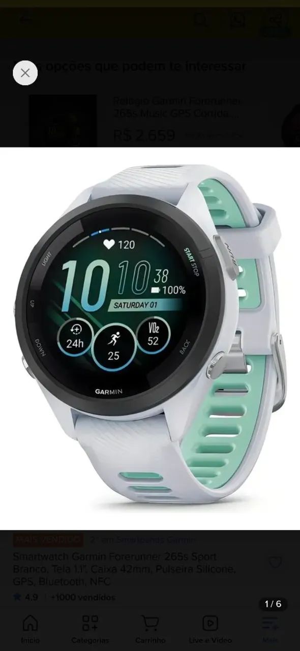 Garmin 265s, excelente.