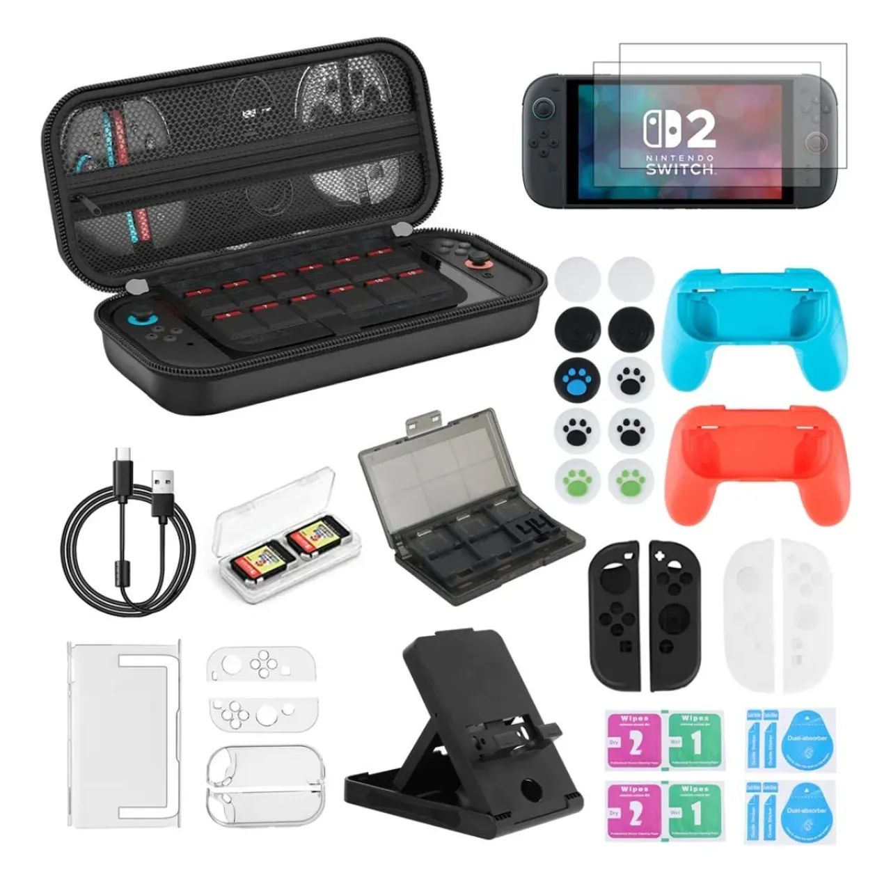 Kit de Nintendo switch 2 completo + case