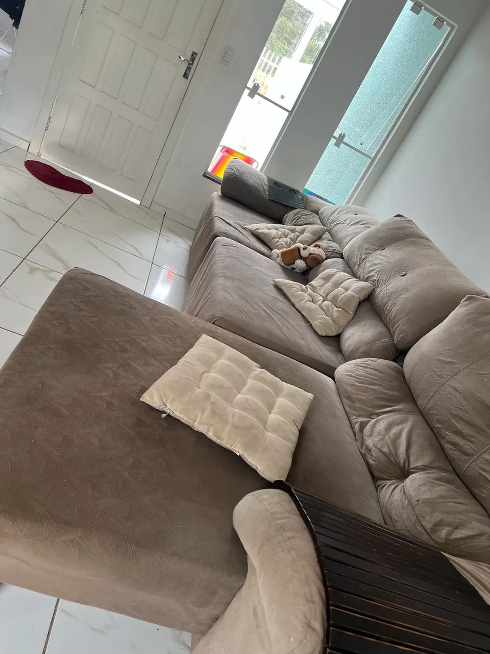 Vendo sofá retrátil 3 lugares gigante  - Foto 2
