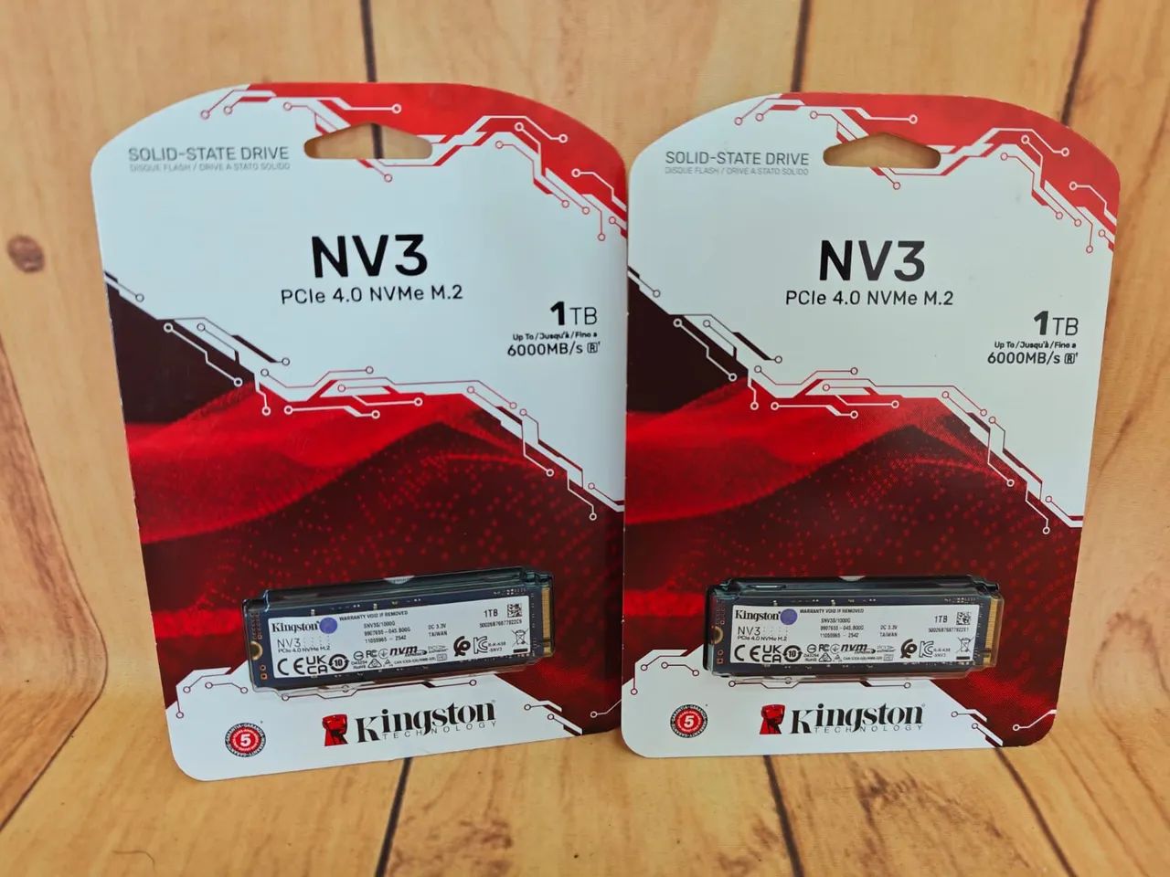 SSD Nvme 1tb Novo Lacrado Kingston Nv3 - Foto 2