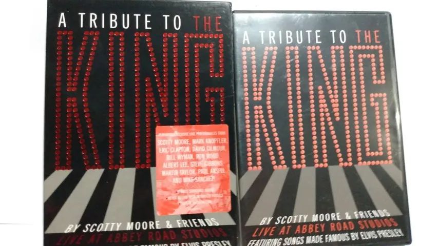 DVD de música A Tribute to the King 2005 Scott Moore e friends Elvis Presley - Foto 5