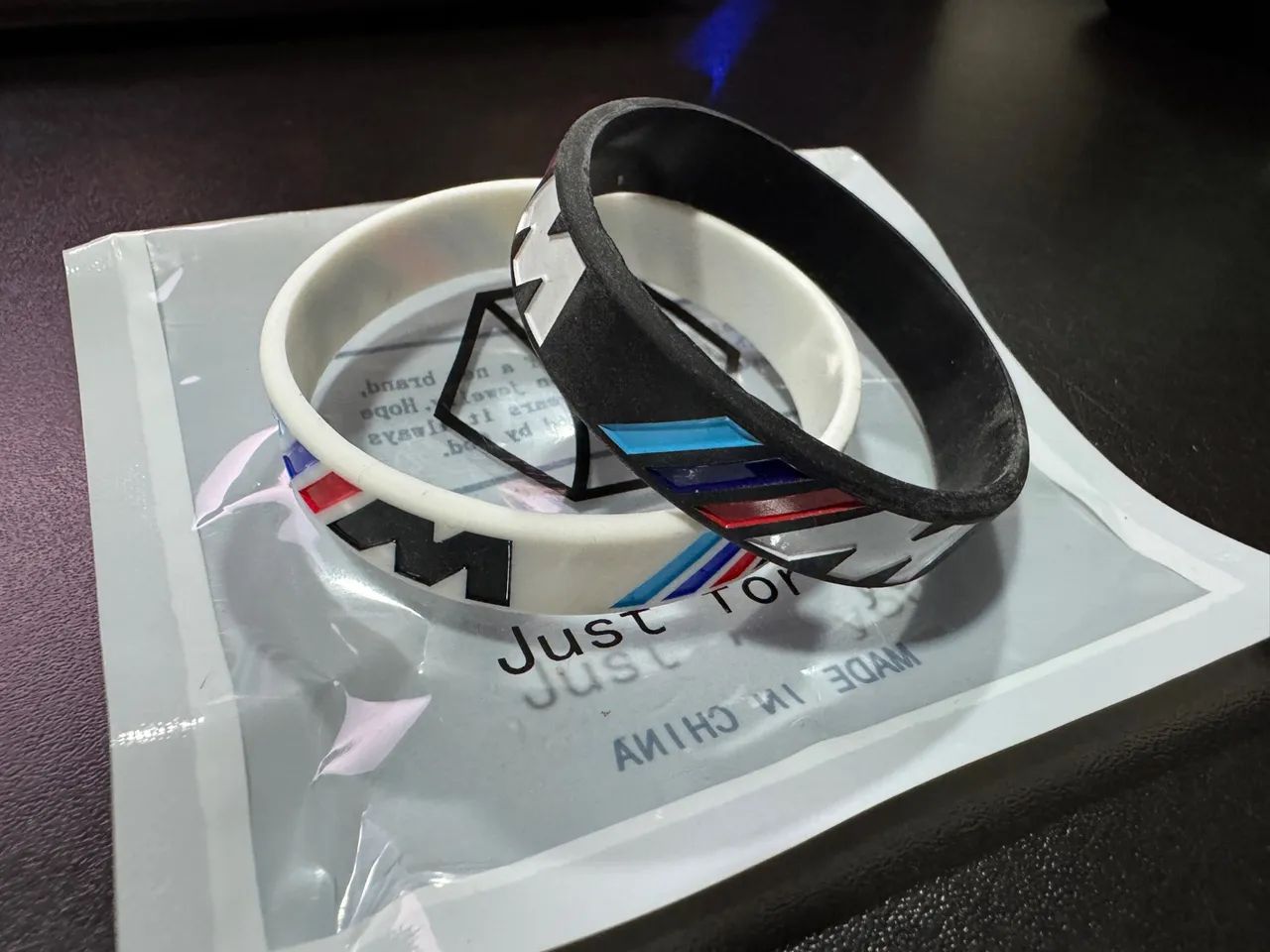 Pulseira silicone BMW M Competition Performance 17cm