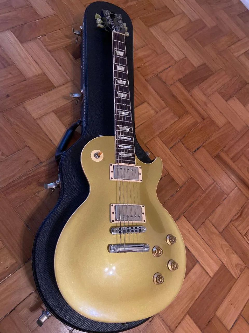 Gibson Les Paul Standard 1995 Gold Top Good Wood Era