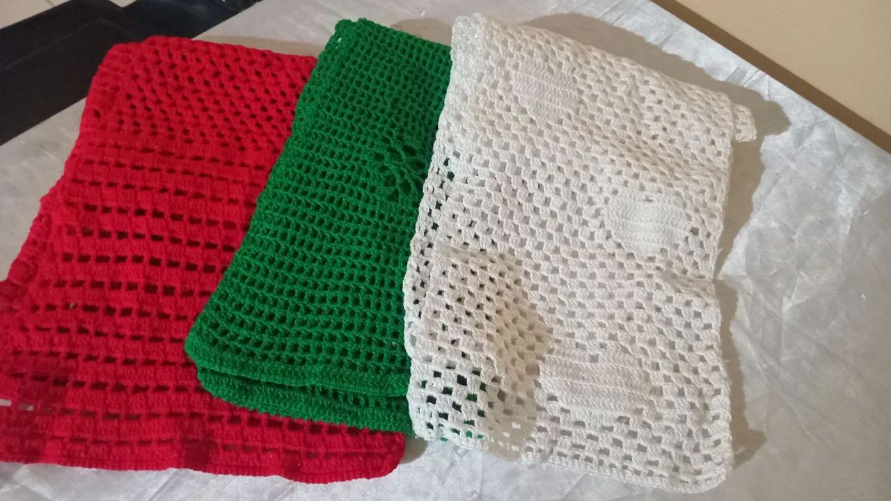 Pana de cabeça de crochê 