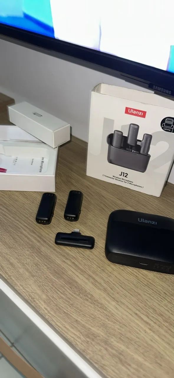 Microfone de Lapela Profissional Ulanzi J12 - Foto 3