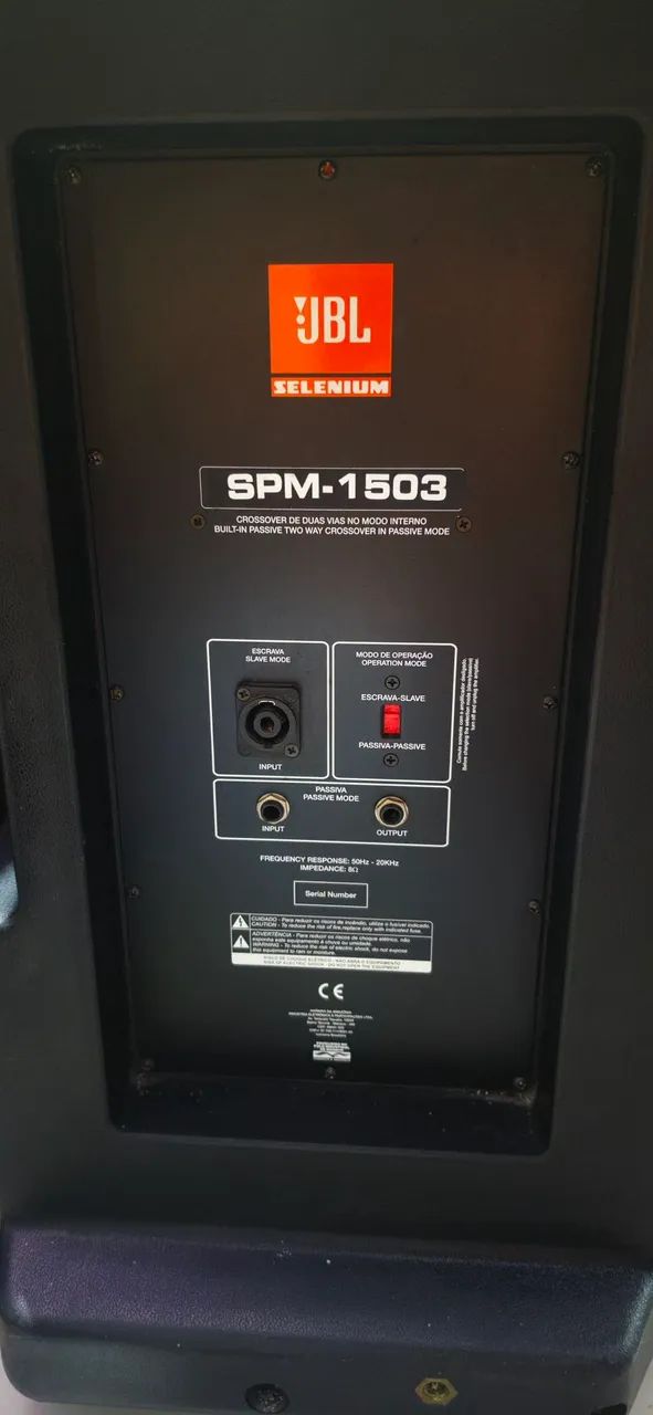 Par caixa JBL SPM-1503A e SPM-1503 - Foto 3