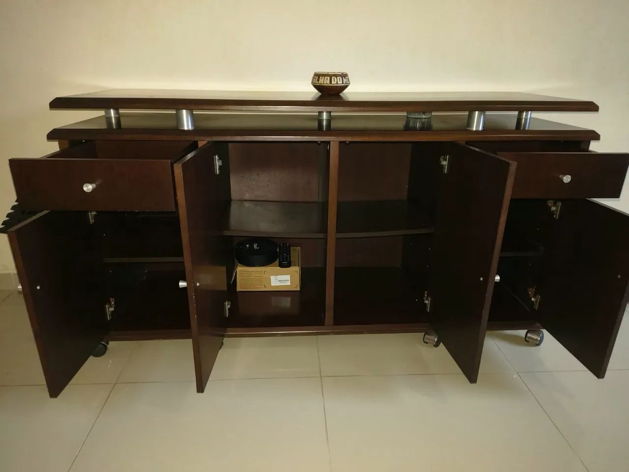 Rack de madeira 