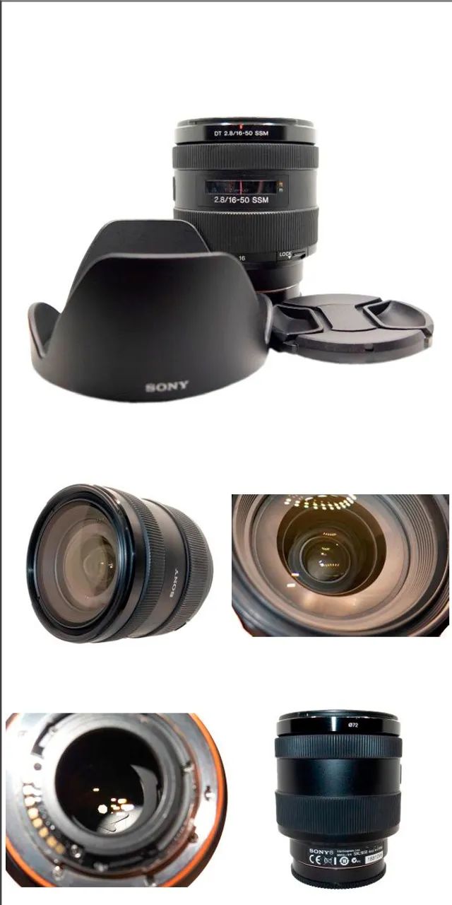 CAMERA SONY A77 e 3 LENTES - Foto 5