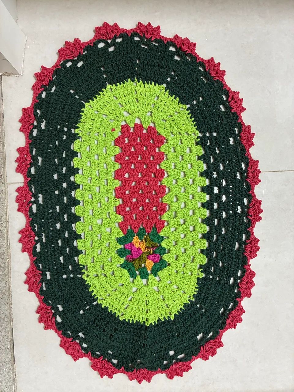 TAPETE DE CROCHE - Foto 2