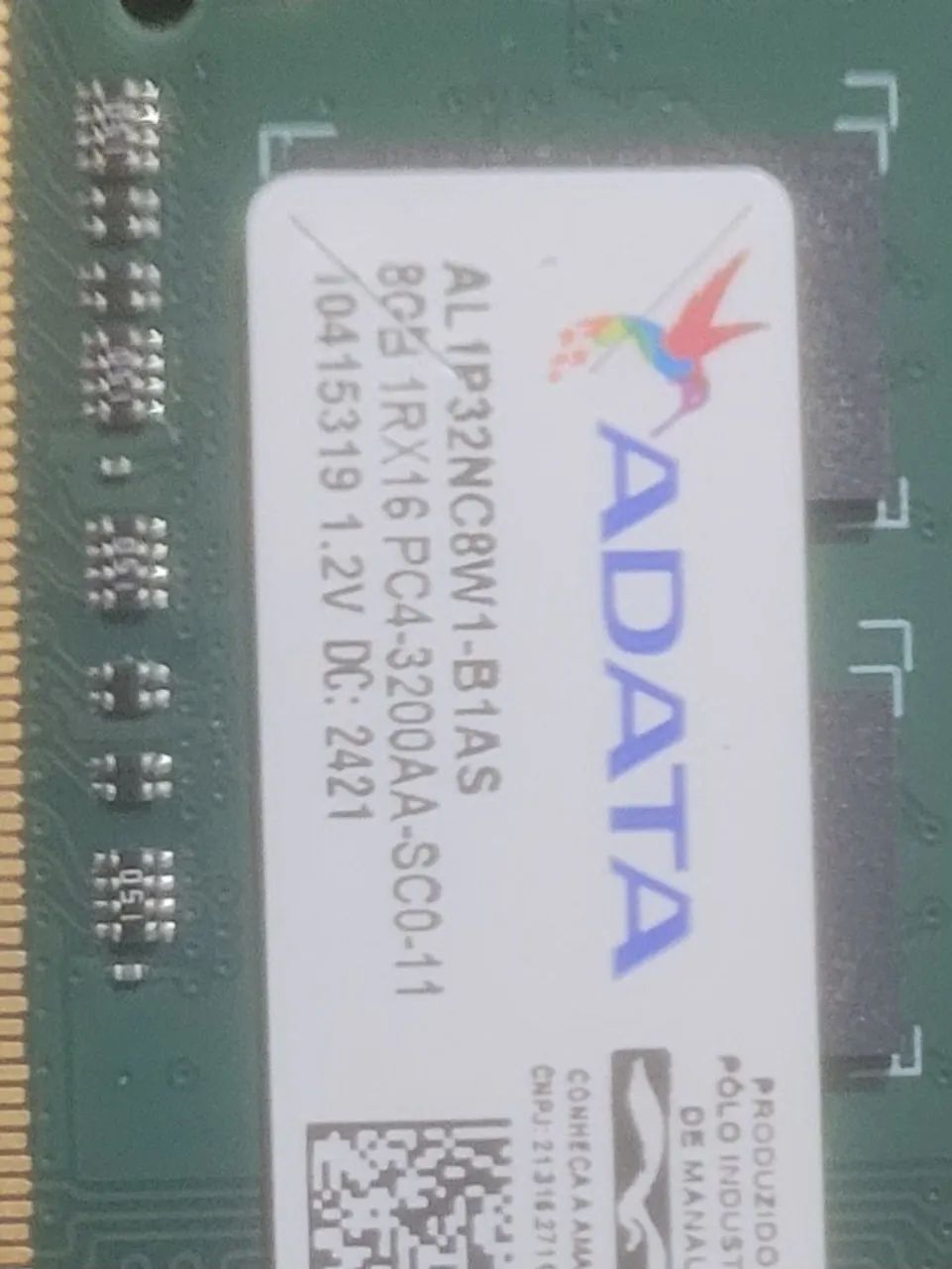 memoria ddr4 3200 8gb