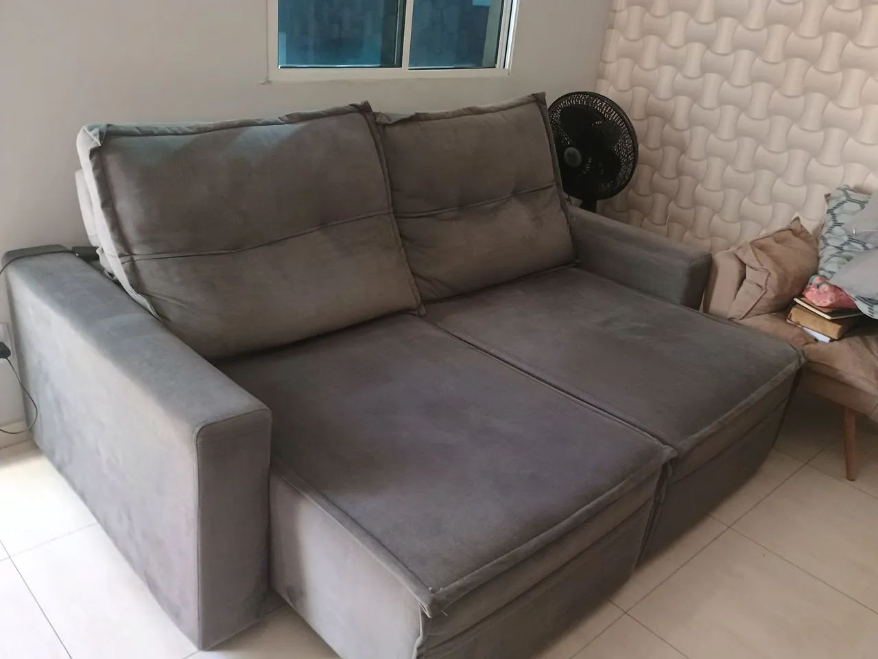 Sofá retrátil e reclinável  - Foto 3