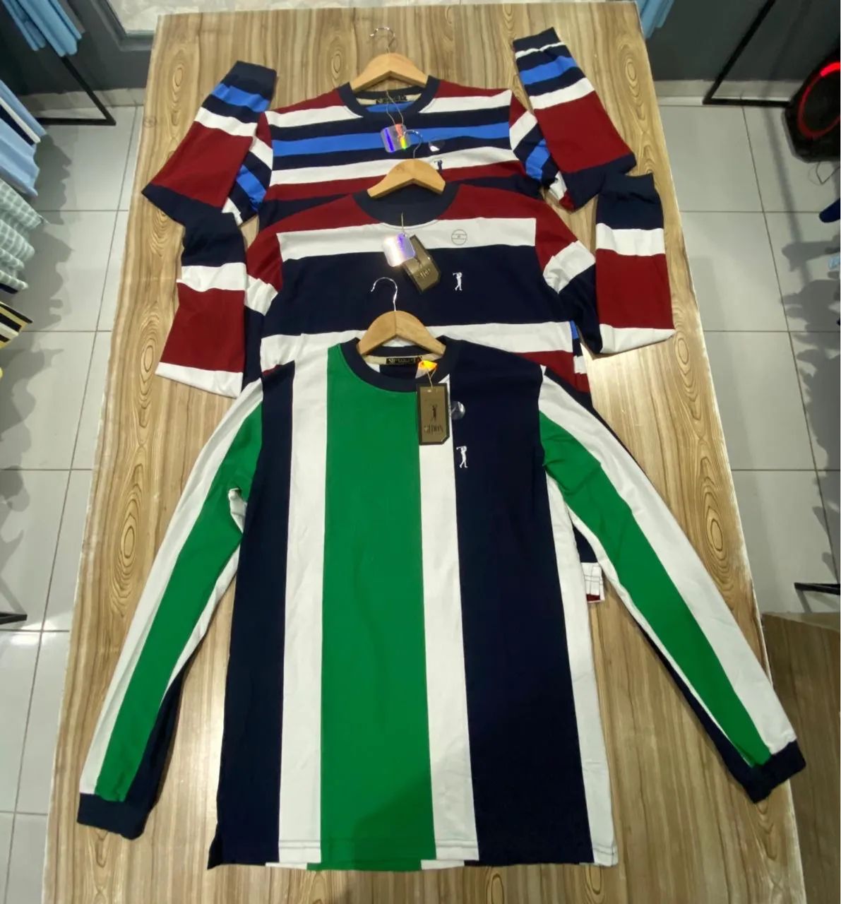 Camisas manga longa 