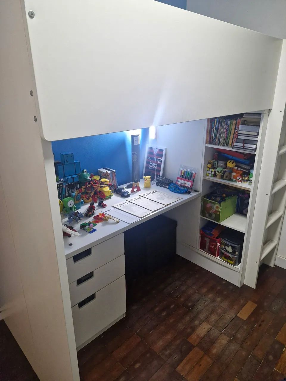 Cama com mesa de estudos  - Foto 2