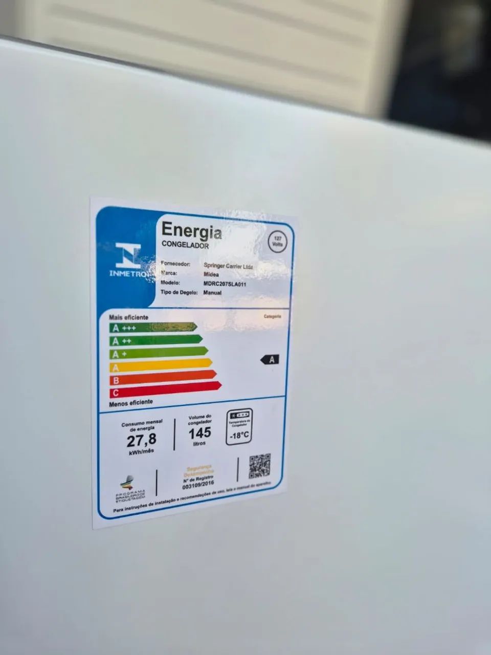 Freezer Midea 145 litros  - Foto 3