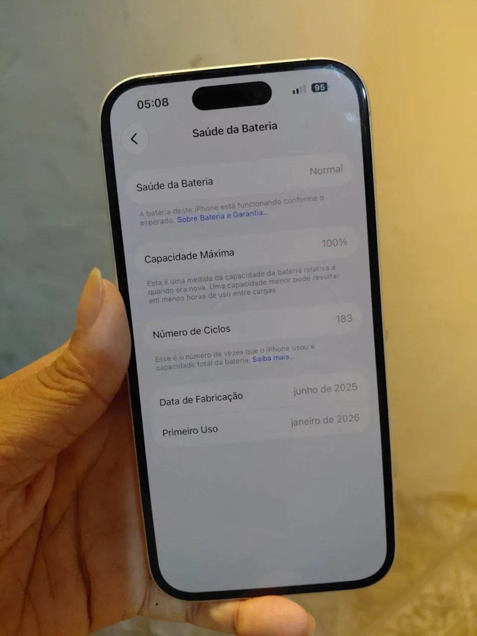 iPhone 16 Branco Novo - Foto 5