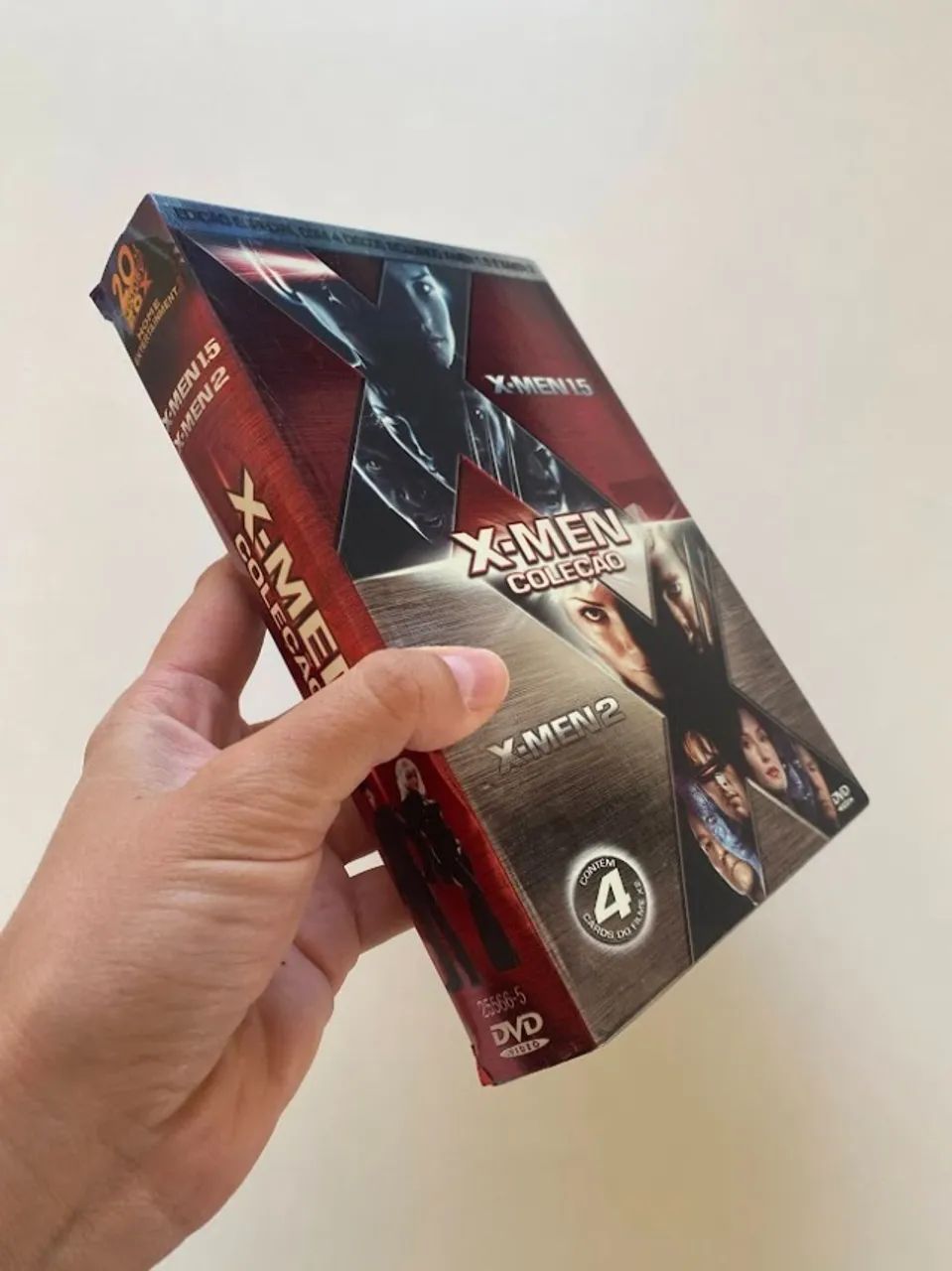 DVD X-Men Edição Especial X-Men 1.5 + X-Men 2 - 4 Discos Com Fotos