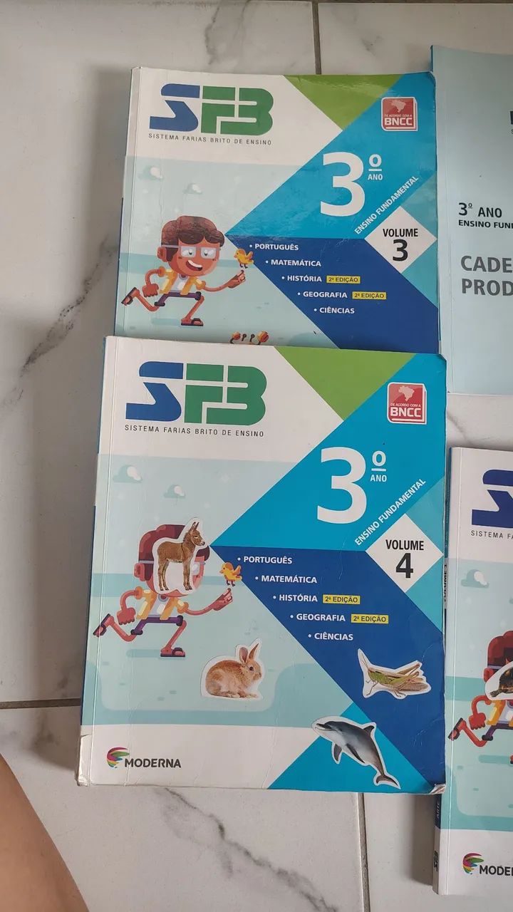Livros do terceiro ano do ensino fundamental. - Foto 3