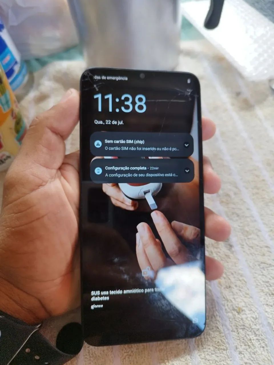 MOTO E13 64GB COM FIOS DE TRINCOS 