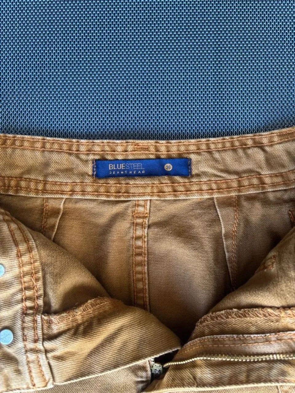 mini saia marrom sarja - Foto 3