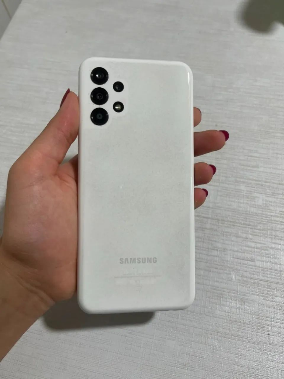 Celular Samsung A13 Branco Usado - Foto 2