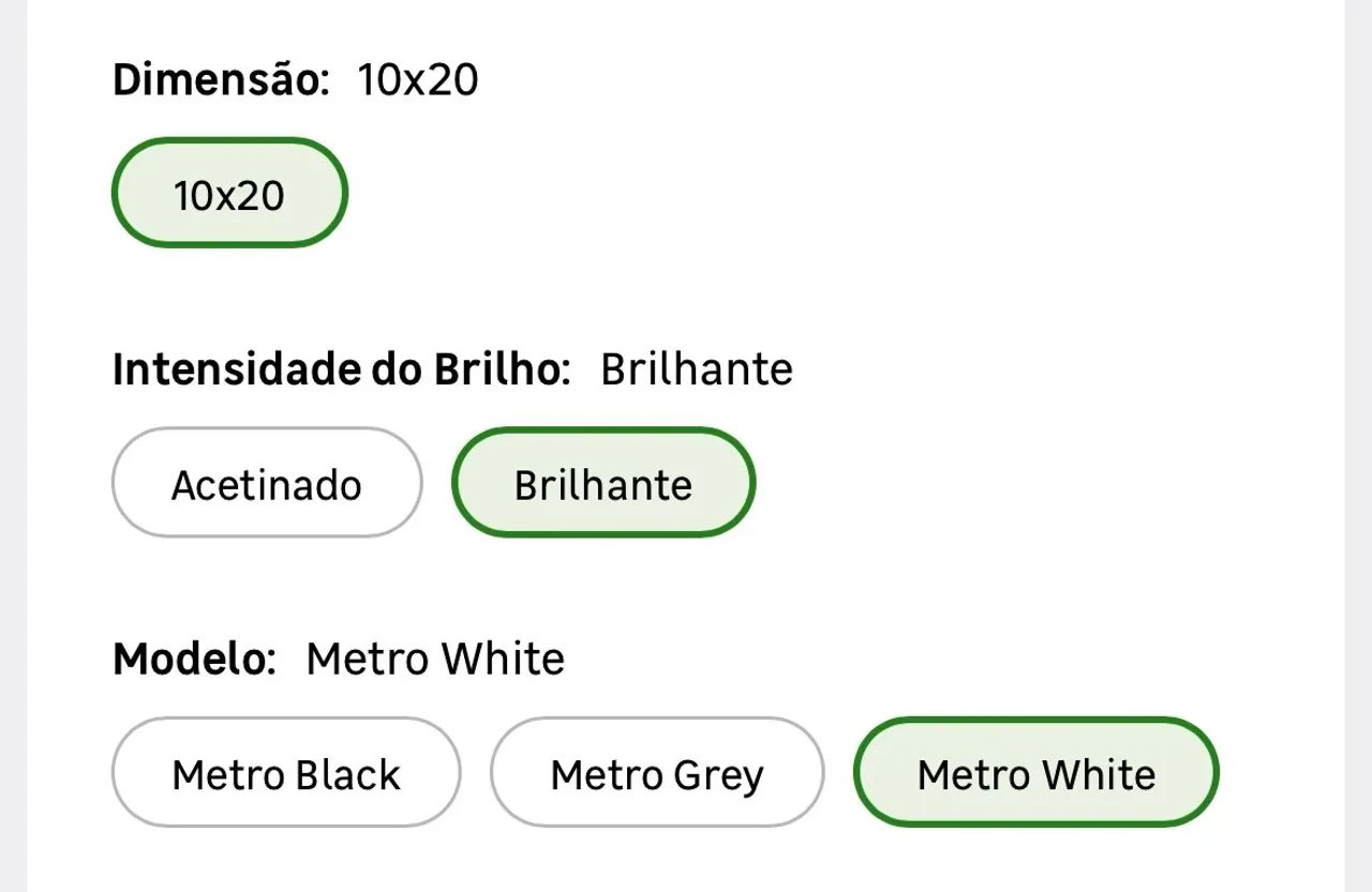 6 caixas do Revestimento de Parede Borda Arredondada Metro White Eliane - Foto 2