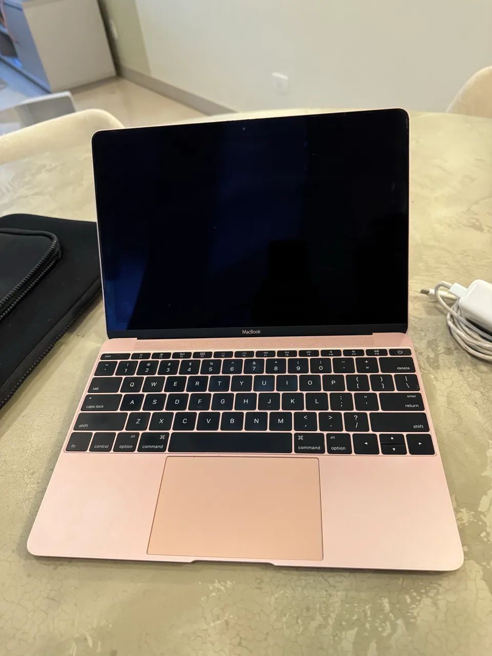 Macbook retina 12 polegadas early 2016 rose gold