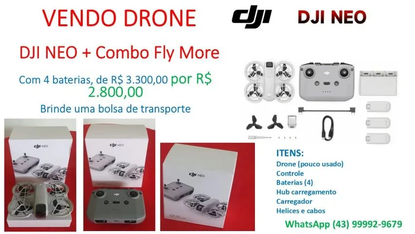 DJI NEO + COMBO FLAY MORE
