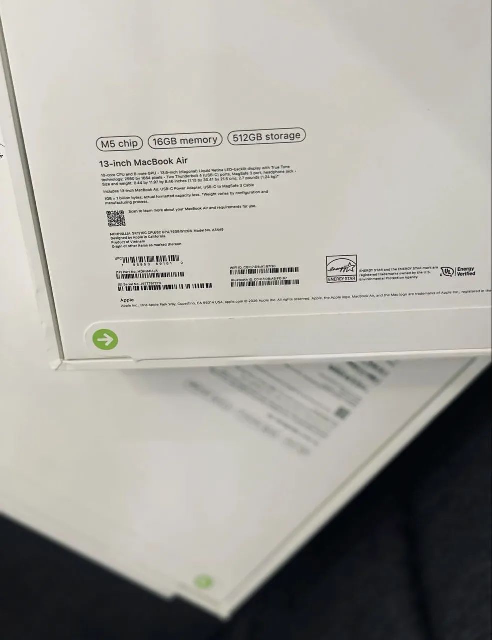 MacBook Air M5 14.6 16GB - 512GB SSD  - Foto 2