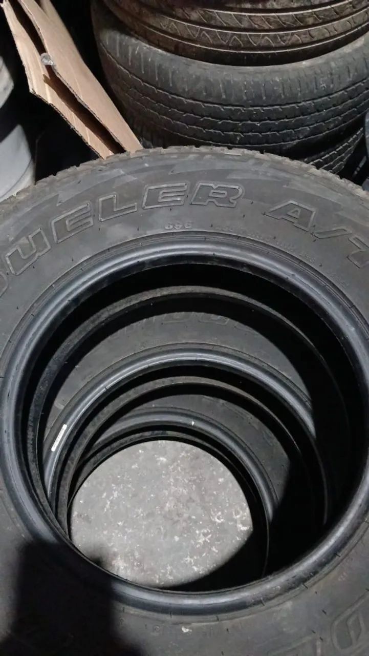 4 pneus numeração 255/70/16