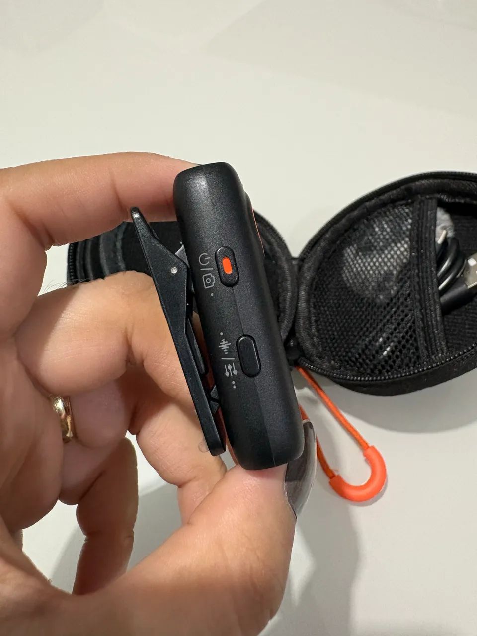Microfone Hohem MIC01 - Lightning para IPhone 
