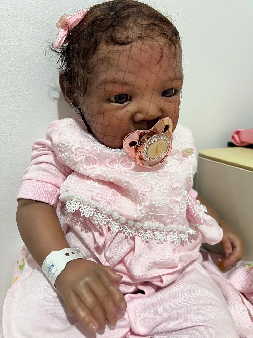 Bebe Reborn silicone sólido   (aceito ofertas sem troca de produtos) - Foto 5