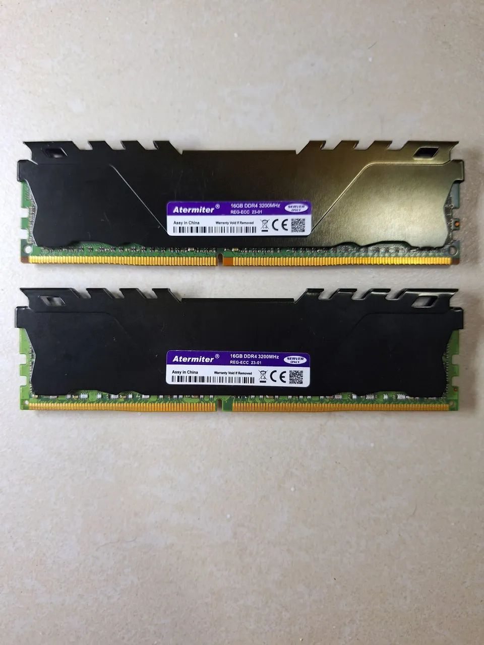 Memória ram Atermiter 2x16GB ecc - Foto 2