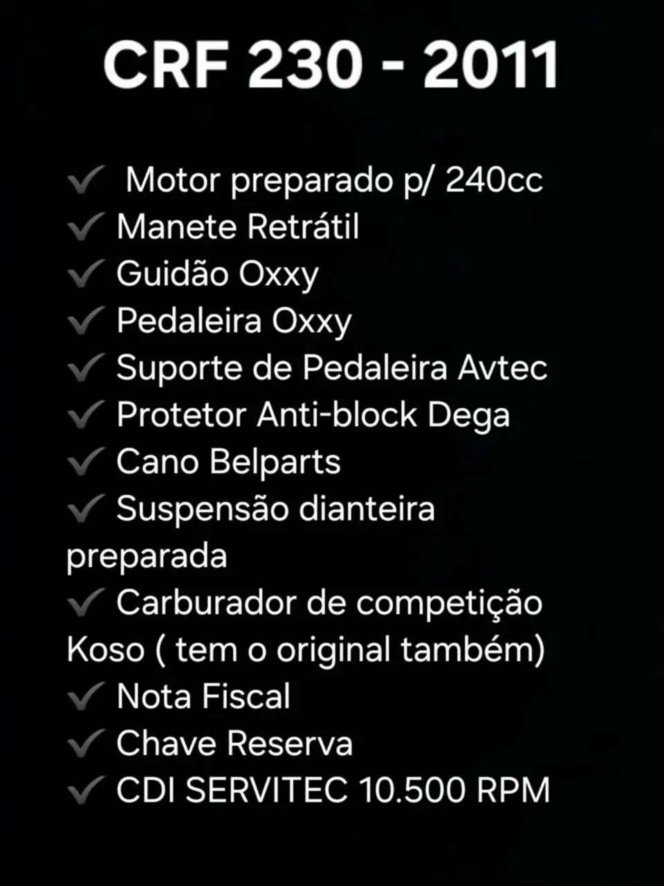 CRF 230 - Foto 5