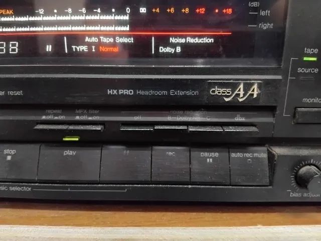 Tape Deck Technics RS-B905 três cabeças - Foto 4