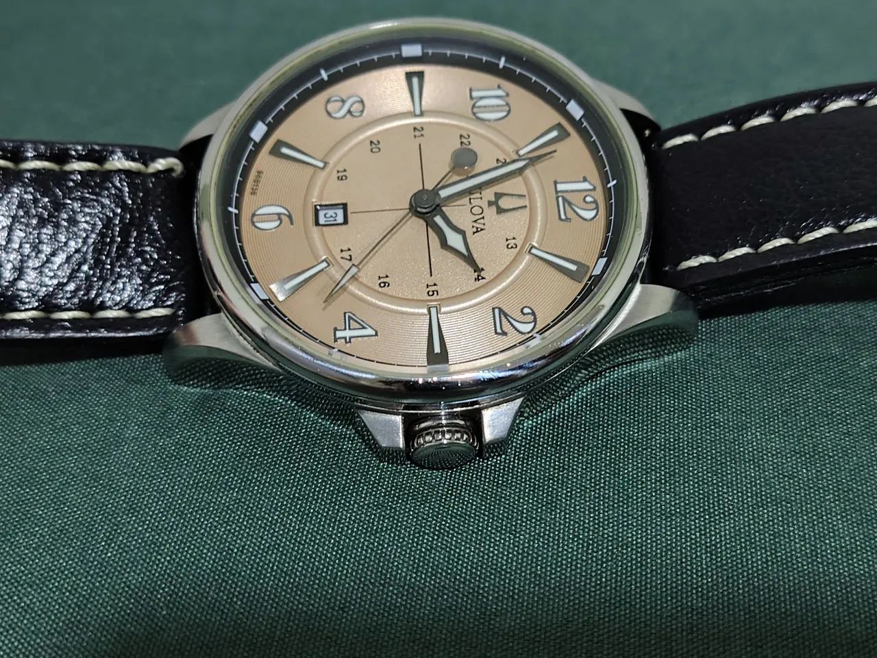 RELÓGIO BULOVA! ZERADO! GRANDÃO  - Foto 2