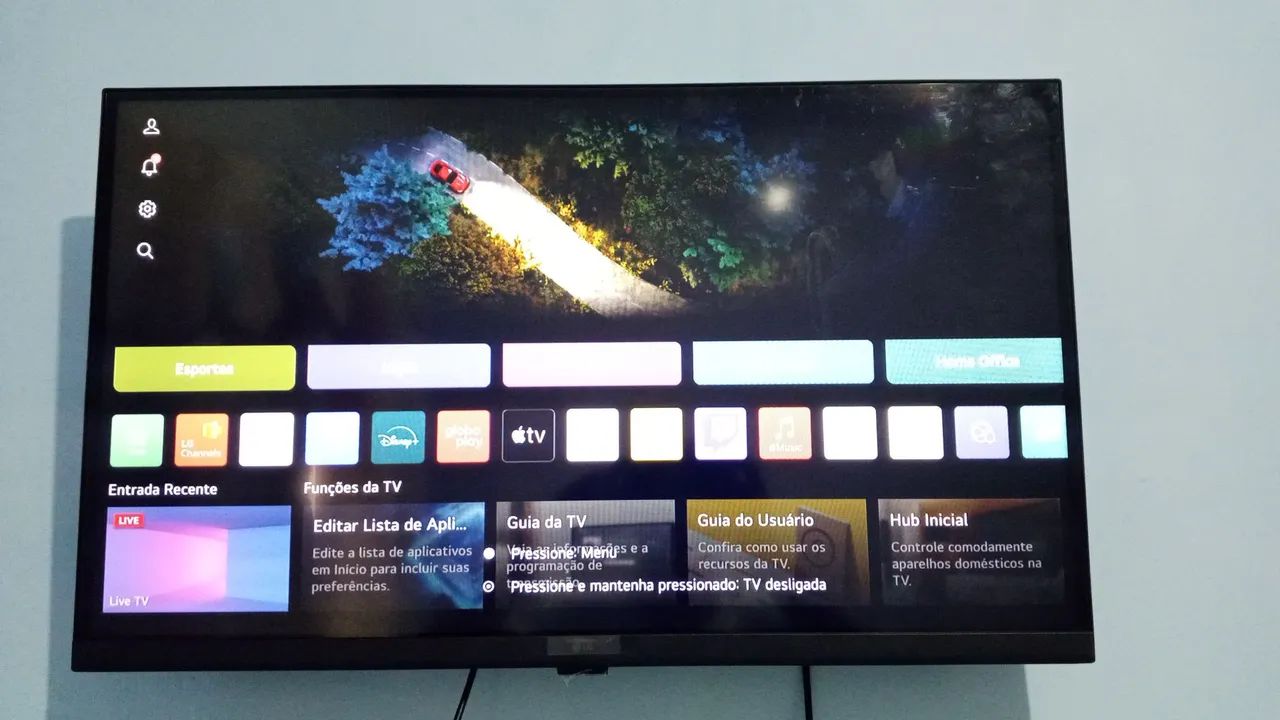 SMART TV LG 32 POLEGADAS NOVA.