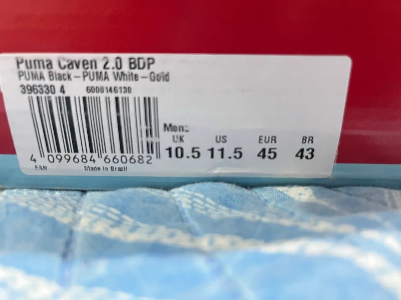TÊNIS PUMA CAVEN 2.0 WHITER GOLD BDP - Foto 4