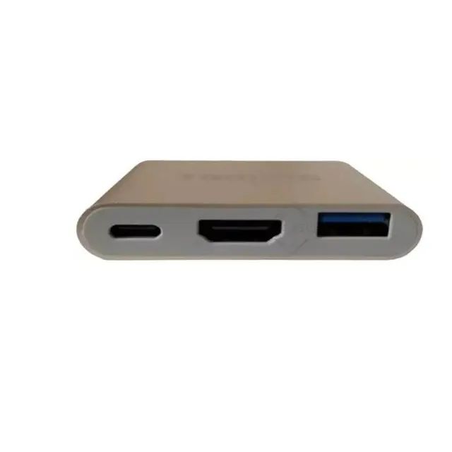Adaptador Usb 3.0 Type C X Hdmi 4k Usb 3 em 1 Mtc-7106 Loja Coimbra Computadores Entrega - Foto 4