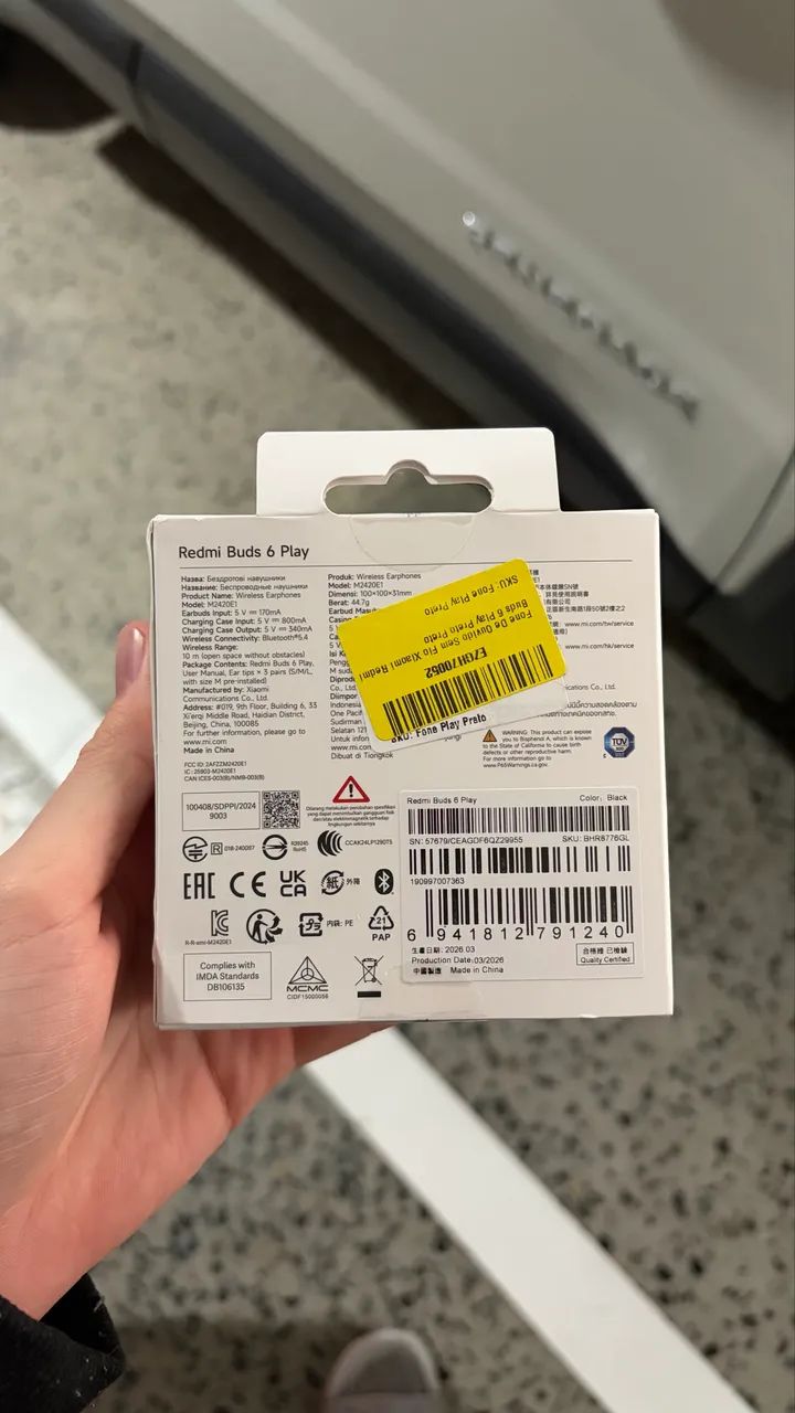 Fone de ouvido Bluetooth lacrado - Foto 2