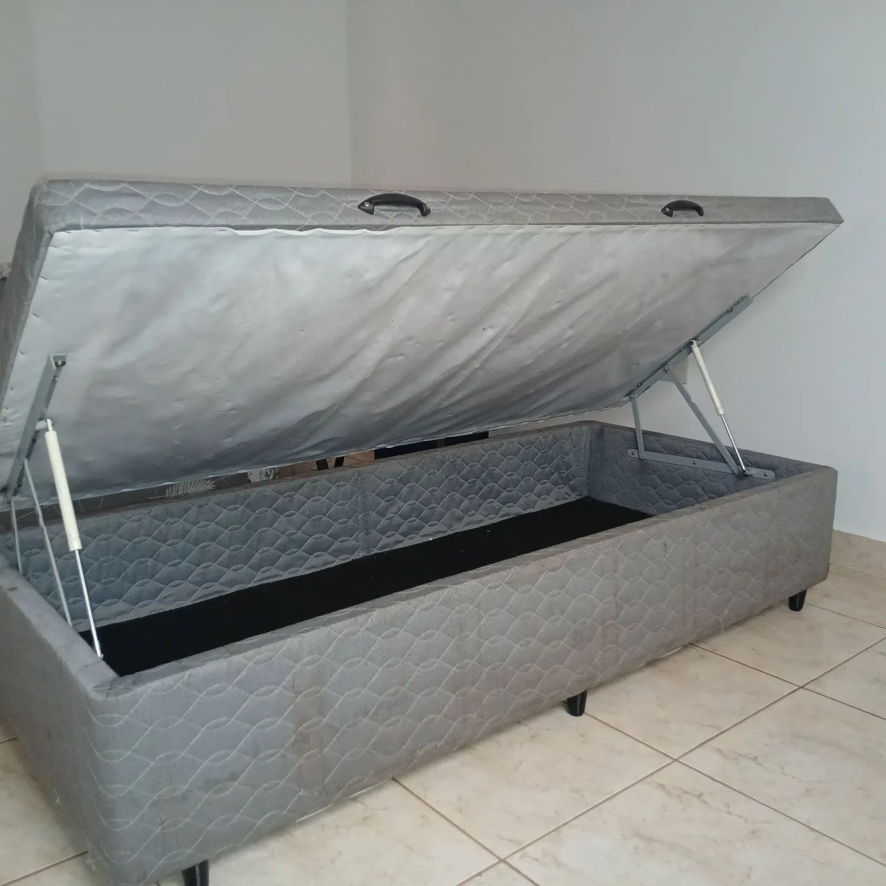 Cama box  com bau solteiro contato * 