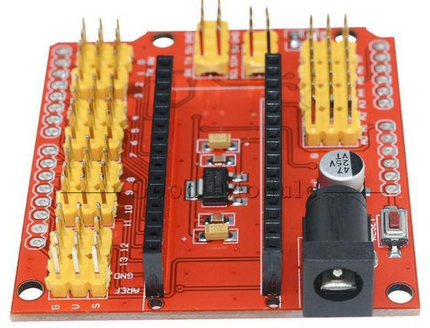 COD-AM163 Placa De Expansão Shield Adaptador Base Arduino Nano V3.0 Arduino Automação - Foto 2
